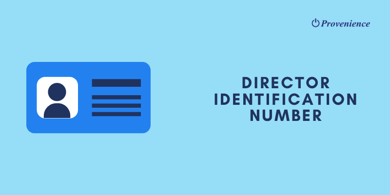 Director Identification Number Application, Modification, Surrender Methods