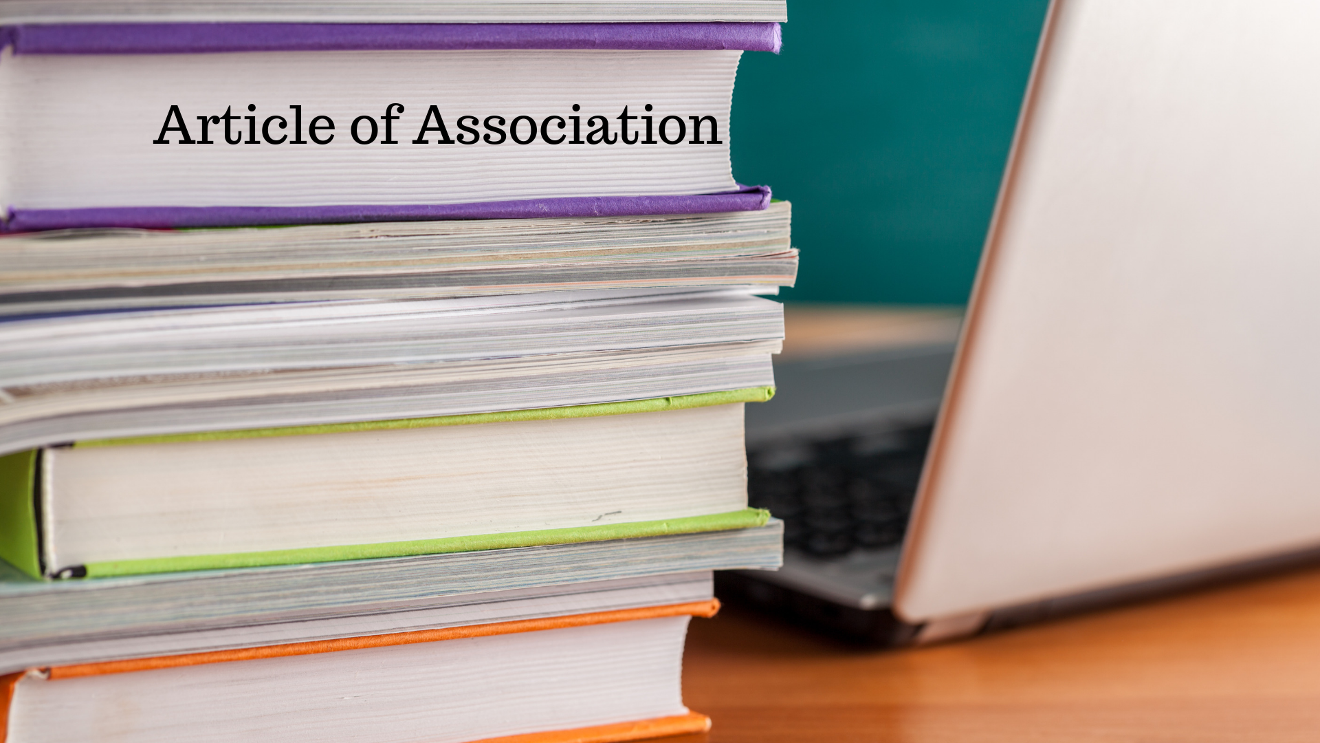Article of Association Under Section 5 of the Companies Act, 2013