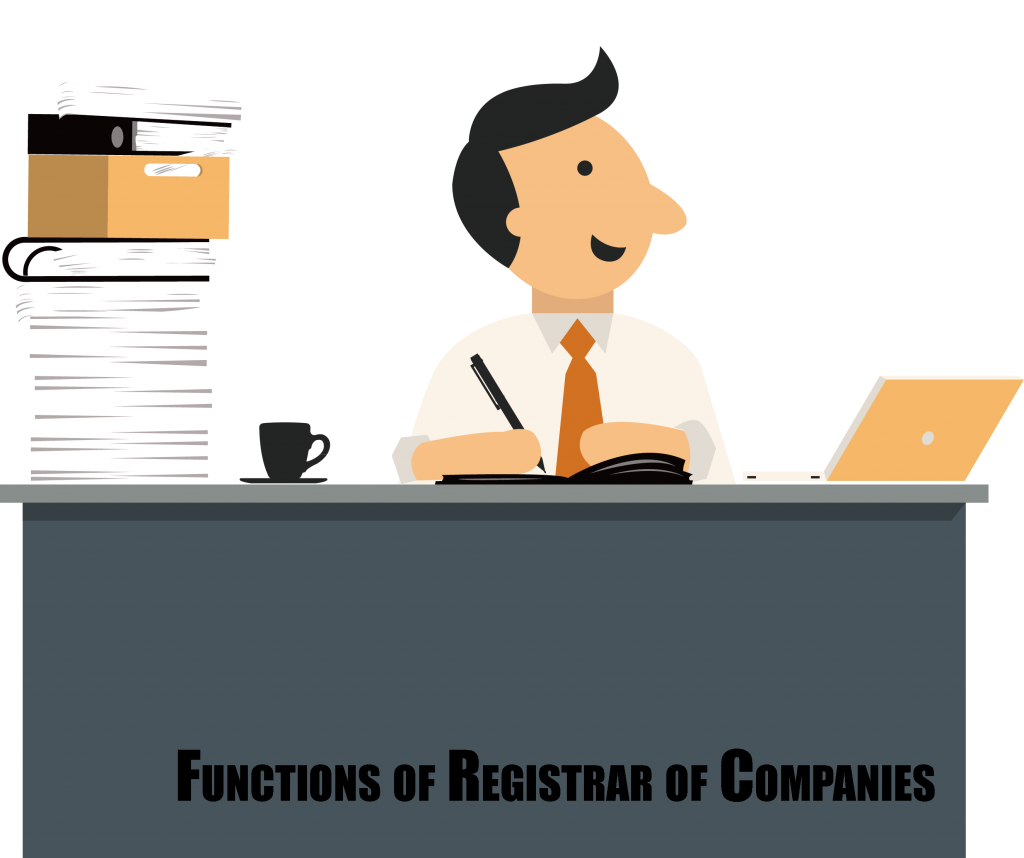 functions of registrar of companies
